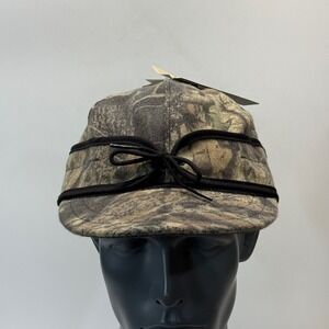 Stormy Kromer Cap 7 1/4 Camo Wool Insulated Trapper Hat